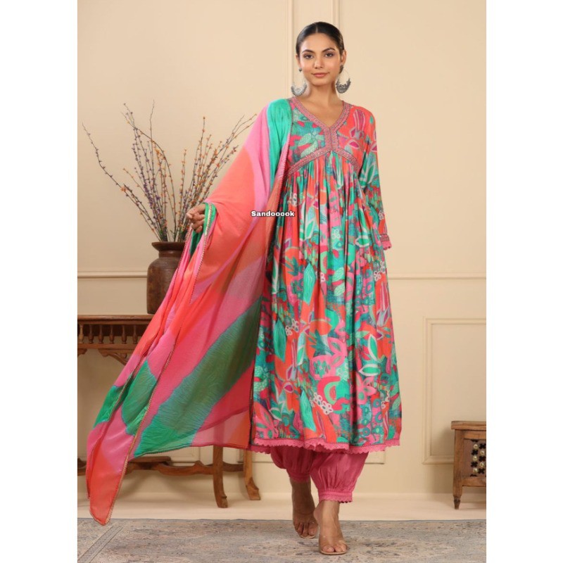 Mehar Afghani Salwar Suit