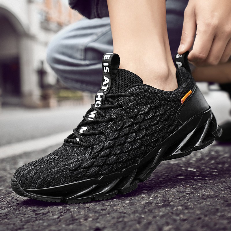 Summer Fashion Trend Flying Woven Men's Sports Casual Shoes