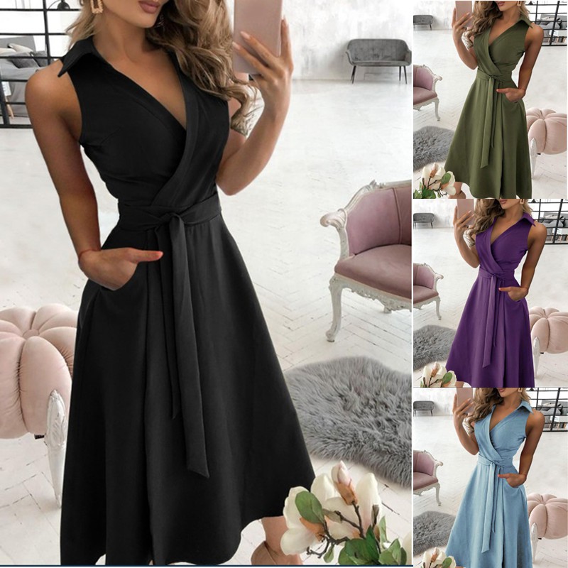 Hot Style Spring And Summer Fashion Long-sleeved V-neck Printed Bag Hip Dress Women's Clothing